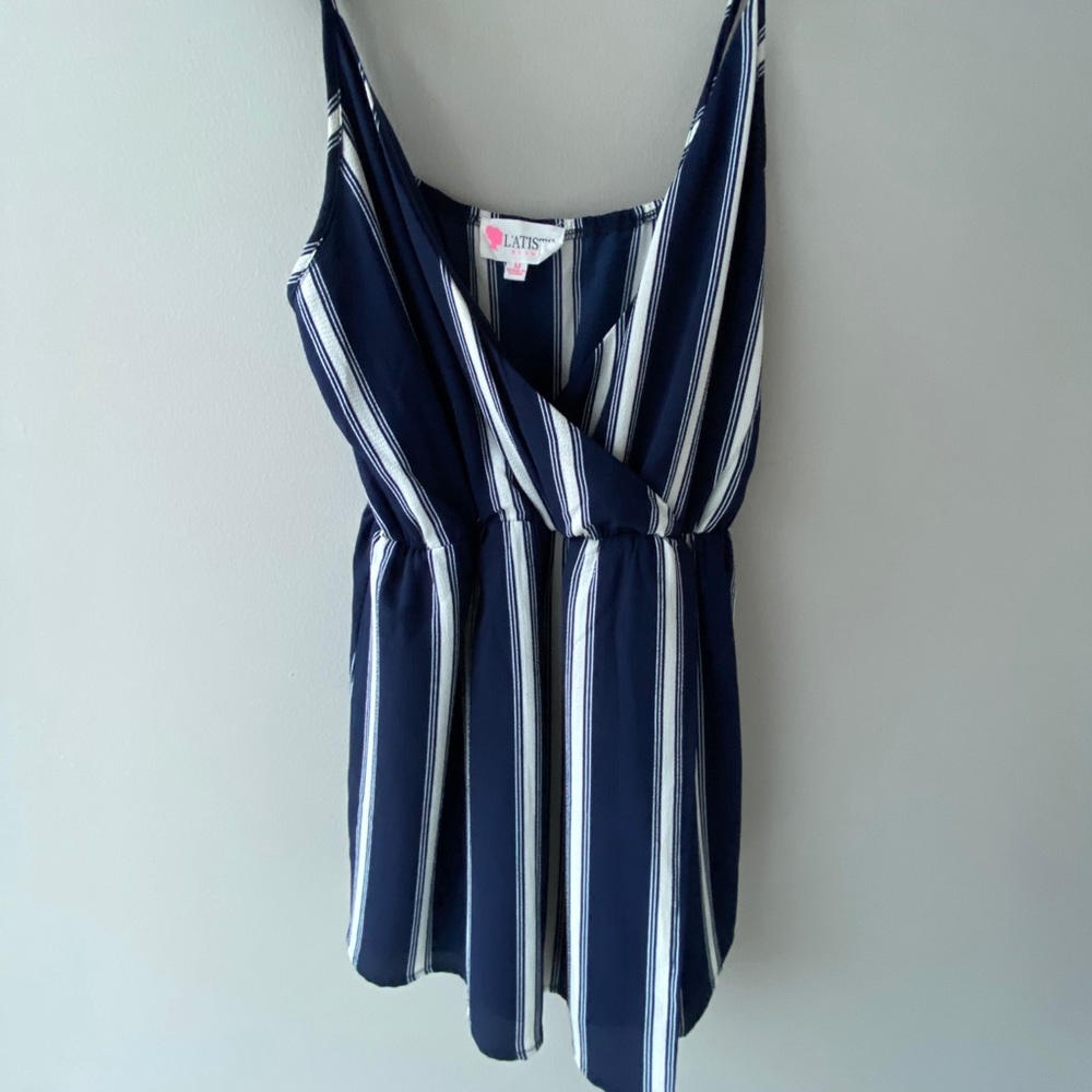 Wrap Skort Romper - image 3